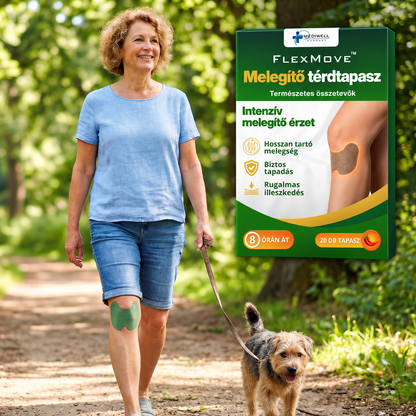 FlexMove™ Melegítő térdtapasz