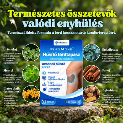 FlexMove™ Hűsítő térdtapasz