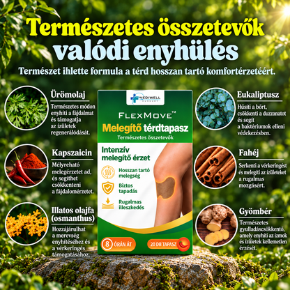 FlexMove™ Melegítő térdtapasz