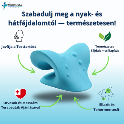 Mediwell ErgoFlex™ Nyak- és Gerincnyújtó Tartásjavító Párna